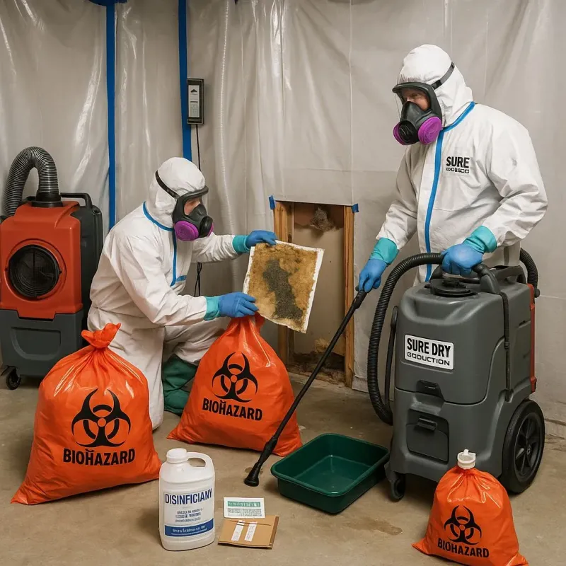 Contaminated Water Handling Protocols process in Grafton, OH