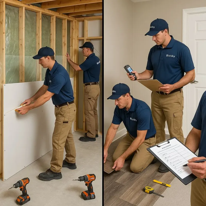 Repairs and Reconstruction process in Grafton, OH